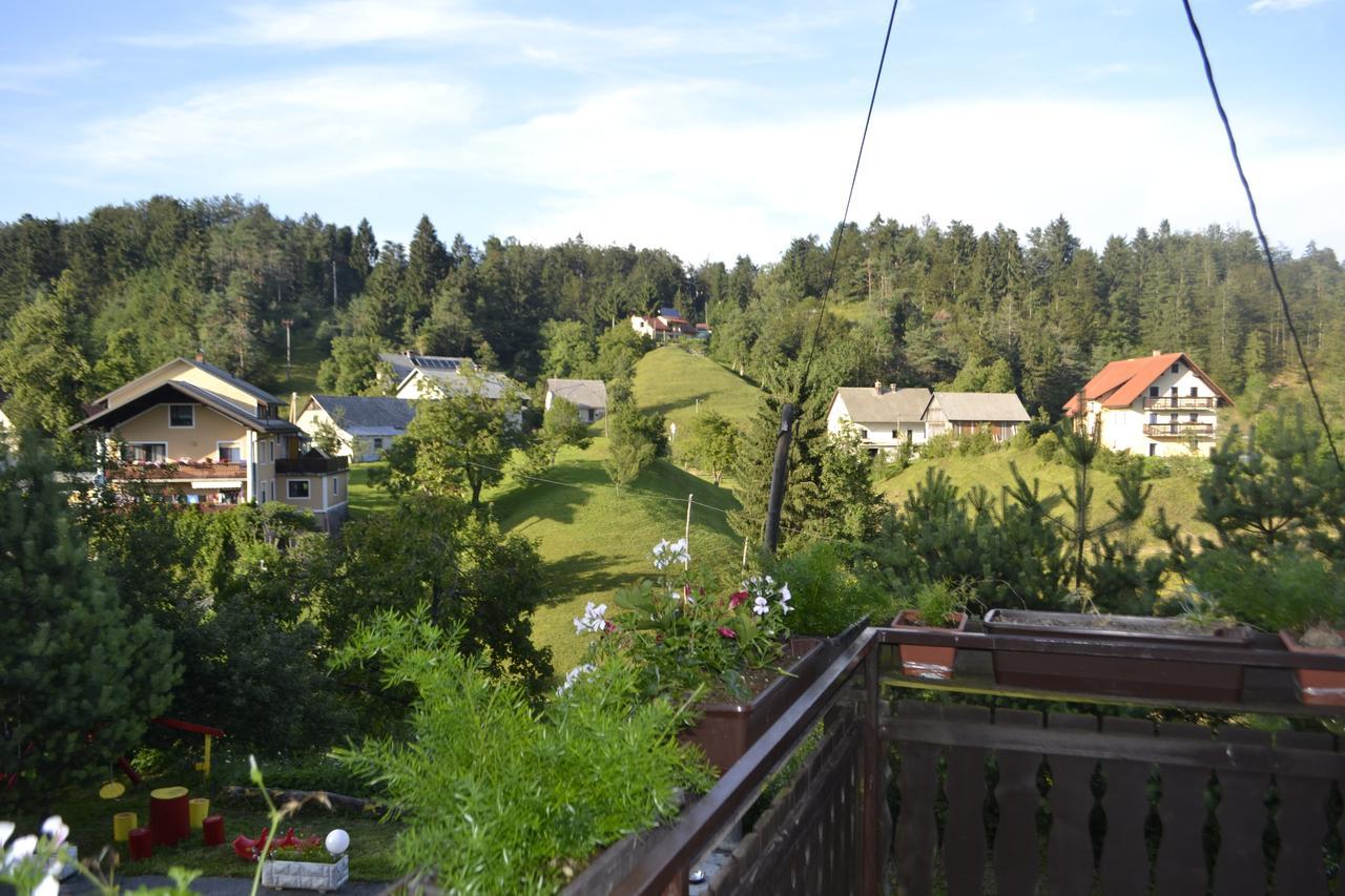 Guest House Kmecki Hram Fortuna Idrija Kültér fotó